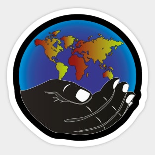 SAVE WORLD Sticker